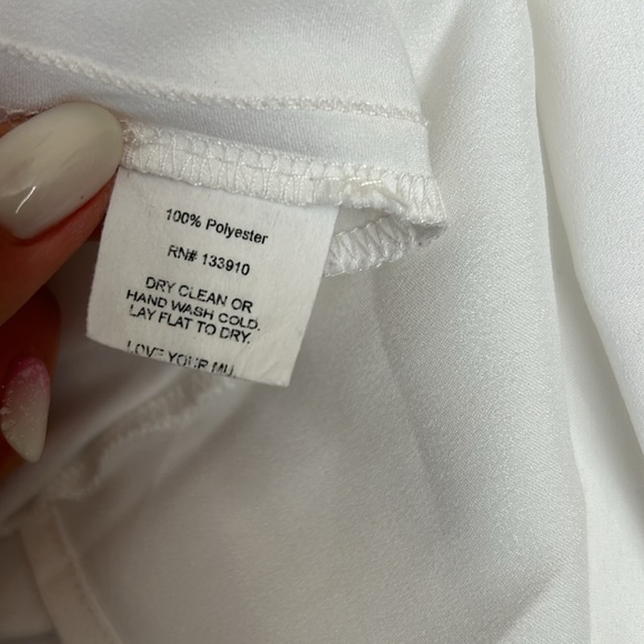 Show Me Your MuMu Verona Cowl Neck Slip Midi Dress in Ivory Luxe Satin Size M - Picture 14 of 14